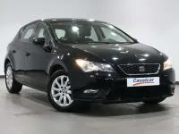 Usado Seat Leon ST Style 110 CV (80 kW) 2017 Negro Familiar