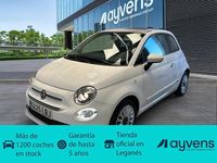Usado Fiat 500 Lounge 69 CV (50 kW) 2019 Blanco Utilitario