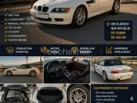 Usado BMW Z3 115 CV (84 kW) 1998 Blanco Descapotable