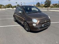 Usado Fiat 500 69 CV (50 kW) 2009 Marrón Descapotable