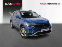 Usado VW T-Roc Life 110 CV (80 kW) 2024 Azul SUV