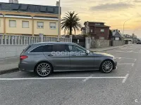 Usado Mercedes C220 170 CV (125 kW) 2018 Gris / plata Familiar