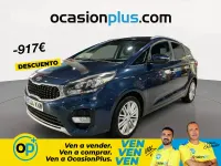 Usado Kia Carens 135 CV (99 kW) 2018 Azul Monovolumen