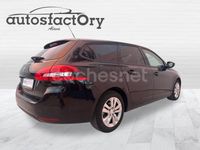 Usado Peugeot 308 Active 120 CV (88 kW) 2018 Negro Familiar