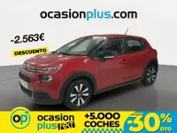 Usado Citroën C3 Feel 110 CV (80 kW) 2019 Rojo Berlina