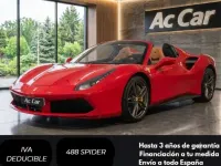 Usado Ferrari 488 669 CV (492 kW) 2017 Rojo Descapotable