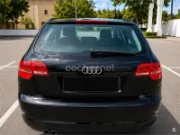 Usado Audi A3 105 CV (77 kW) 2009 Negro Utilitario