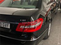 Usado Mercedes E220 Avantgarde 170 CV (125 kW) 2010 Negro Berlina