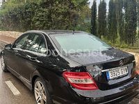 Usado Mercedes C200 Avantgarde 136 CV (100 kW) 2010 Negro Berlina