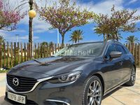 Usado Mazda 6 Luxury 150 CV (110 kW) 2015 Gris / plata Familiar