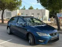 Usado Seat Leon FR 184 CV (135 kW) 2014 Azul Berlina