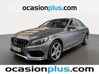 Usado Mercedes C220 AMG 170 CV (125 kW) 2018 Gris Berlina