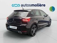 Usado Seat Ibiza FR 90 CV (66 kW) 2019 Negro Utilitario