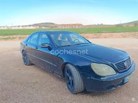 Usado Mercedes S320 224 CV (164 kW) 2000 Negro Berlina