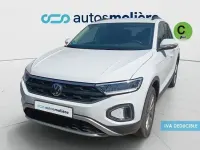 Usado VW T-Roc Life 150 CV (110 kW) 2023 Blanco SUV