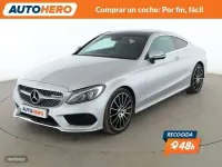 Usado Mercedes C250 205 CV (150 kW) 2018 Gris Coupe