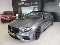 Usado Mercedes E220 194 CV (142 kW) 2018 Gris Coupe