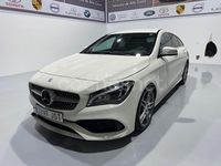 Usado Mercedes CLA200 Shooting Brake AMG line 136 CV (100 kW) 2016 Blanco Familiar