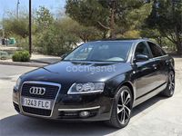 Usado Audi A6 140 CV (102 kW) 2007 Negro Berlina