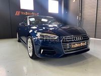 Usado Audi A5 Cabriolet 190 CV (139 kW) 2018 Azul Descapotable
