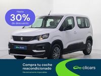 Usado Peugeot Rifter Business-Line 100 CV (73 kW) 2022 Negro Monovolumen