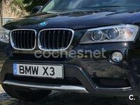 Usado BMW X3 177 CV (130 kW) 2011 Negro SUV