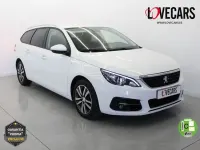 Usado Peugeot 308 SW Active 130 CV (95 kW) 2021 Blanco Familiar