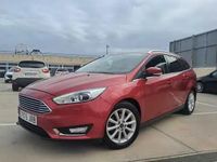 Brugt Ford Focus Titanium 125 HK (91 kW) 2016 Rød Stationcar