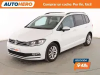 Usado VW Touran Advance 150 CV (110 kW) 2016 Blanco Monovolumen
