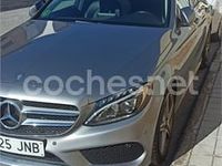 Usado Mercedes C220 AMG line 170 CV (125 kW) 2016 Gris / plata Familiar