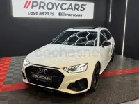 Usado Audi A4 S-Line 150 CV (110 kW) 2021 Blanco Familiar