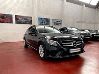 Usado Mercedes C200 160 CV (117 kW) 2019 Negro Familiar