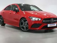 Usado Mercedes CLA180 122 CV (89 kW) 2019 Rojo Coupe