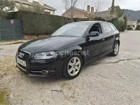 Usado Audi A3 Ambiente 105 CV (77 kW) 2012 Negro Utilitario