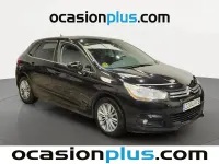 Usado Citroën C4 Seduction 112 CV (82 kW) 2011 Negro Utilitario