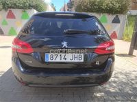 Usado Peugeot 308 SW Allure 130 CV (95 kW) 2015 Negro Familiar