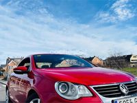 Usado VW Eos 140 CV (102 kW) 2009 Rojo Descapotable
