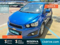 Usado Chevrolet Aveo LTZ 101 CV (74 kW) 2013 Azul Berlina