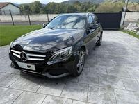 Usado Mercedes C220 Avantgarde 170 CV (125 kW) 2016 Negro Familiar