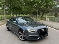 Usado Audi A5 S-Line 245 CV (180 kW) 2015 Gris / plata Coupe