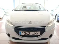 Usado Peugeot 208 Access 75 CV (55 kW) 2016 Blanco Utilitario
