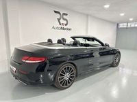 Usado Mercedes C220 170 CV (125 kW) 2016 Negro Descapotable