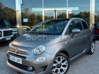 Usado Fiat 500C Sport 70 CV (51 kW) 2021 Gris / plata Descapotable