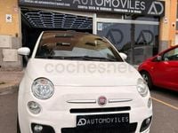 Usado Fiat 500C 69 CV (50 kW) 2014 Blanco Descapotable