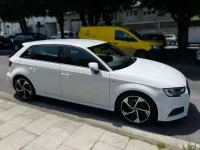 Usado Audi A3 Sportback Design 116 CV (85 kW) 2019 Blanco Utilitario