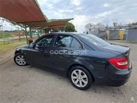 Usado Mercedes C220 Elegance 170 CV (125 kW) 2011 Negro Berlina