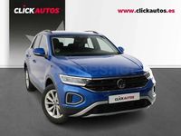 Usado VW T-Roc Life 110 CV (80 kW) 2024 Azul SUV