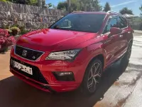 Usado Seat Ateca 4Drive 190 CV (139 kW) 2018 Rojo SUV
