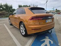 Usado Audi Q8 S-Line 286 CV (210 kW) 2018 Naranja SUV