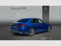 Usado Mercedes C200 AMG line 204 CV (150 kW) 2022 Azul Berlina
